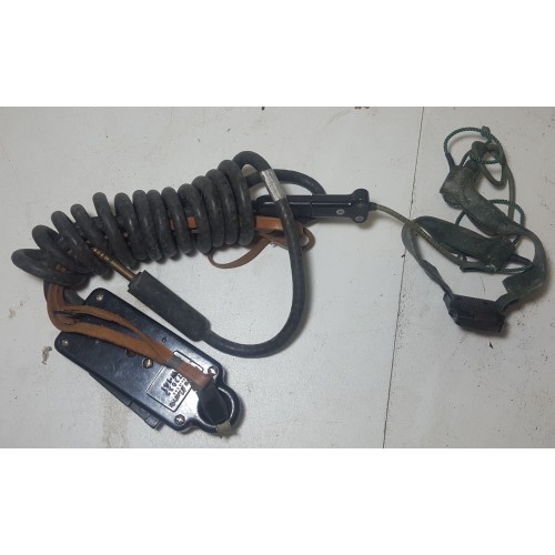 WW2 Army Military Radio BC1306 GRC9 Microphone Assembly WW2 Army Military Radio BC1306 GRC9 Microphone Assembly