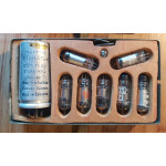BRITISH ARMY MILITARY RADIO RECEPTION SET R209 CASES SPARE VALVES NO16