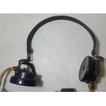WW2 British Army Military Radio Headphones DLR No 1