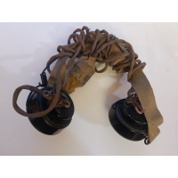WW2 BRITISH ARMY MILITARY RADIO DLR HEADPHONES