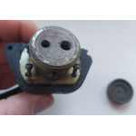BRITISH ARMY MILITARY RADIO BATTERY NIPHAM SOCKET
