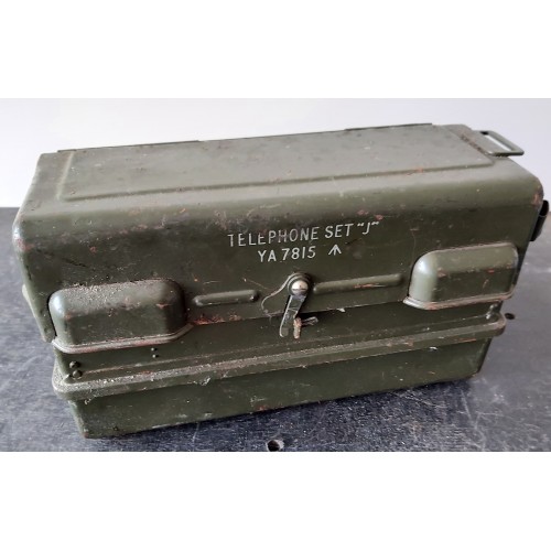 British Army Line Equipment Field Telephone Set J YA7815
