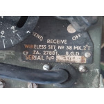 WW2 BRITISH ARMY MILITARY RADIO WIRELESS SET 38 WS38 MK2T WW2 BRITISH ARMY MILITARY RADIO WIRELESS SET 38 WS38 MK2T