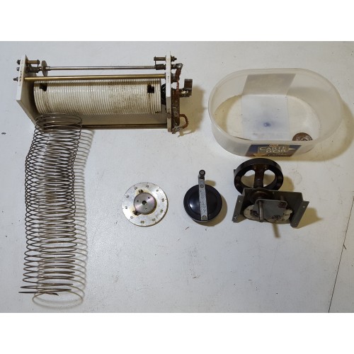 WW2 Army Military Radio Wireless Set 53 Roller Coaster Tuning Knob Parts