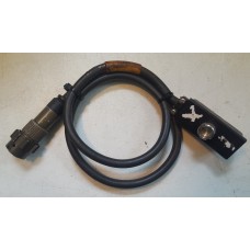 CLANSMAN Army Military Radio Power Cable Battery to female 2 pin connector CLANSMAN Army Military Radio Power Cable Battery to female 2 pin connector