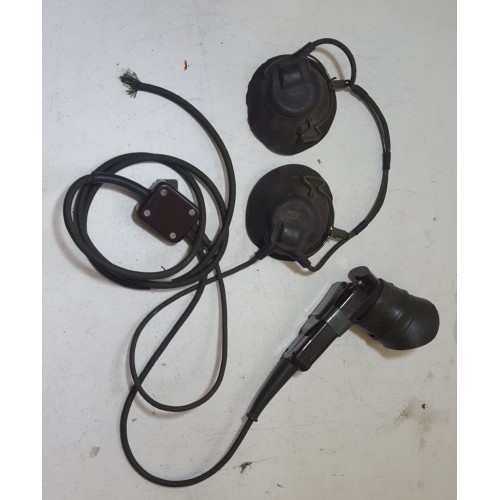 Larkspur British Army Military Radio A41 A42 Headgear for repair Larkspur British Army Military Radio A41 A42 Headgear for repair