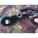 RACAL ARMY MILITARY RADIO S G BROWN BLACK HANDSET 6 PIN CONNECTOR RACAL ARMY MILITARY RADIO S G BROWN BLACK HANDSET 6 PIN CONNECTOR