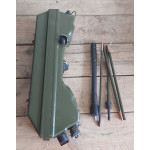 RACAL ARMY MILITARY HANDHELD VHF PORTABLE RADIO PRM4160T SN:02877 RACAL ARMY MILITARY HANDHELD VHF PORTABLE RADIO PRM4160T SN:02877