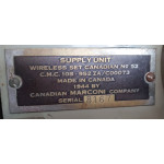 Canadian Wireless Set 52 WS52 HF Radio Station Canadian Wireless Set 52 WS52 HF Radio Station