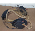 WW2 Military Radio RAF Headphones R1155 Spares or Repair WW2 Military Radio RAF Headphones R1155 Spares or Repair