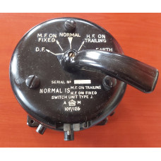 WW2 RAF MILITARY AIR MINISTRY T1154 R1155 AERIAL J SWITCH 10F/126