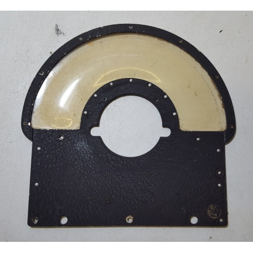 WW2 RAF Air Ministry Radio Receiver R1155 Face Plate with Celluloid WW2 RAF Air Ministry Radio Receiver R1155 Face Plate with Celluloid