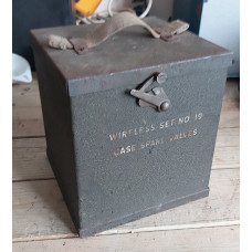 WW2 Army Military Radio Wireless Set 19 WS19 Case Spare Valves USA Model