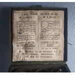 WIRELESS SET 19 WS19 WS22 WW2 ARMY MILITARY RADIO CASE SPARE VALVES No4G MK1/1 WIRELESS SET 19 WS19 WS22 WW2 ARMY MILITARY RADIO CASE SPARE VALVES No4G MK1/1