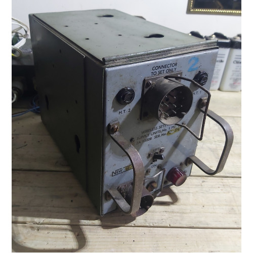 Army Military Radio Wireless Set 19 WS19 Power Supply PSU No 1 Mk3 Army Military Radio Wireless Set 19 WS19 Power Supply PSU No 1 Mk3