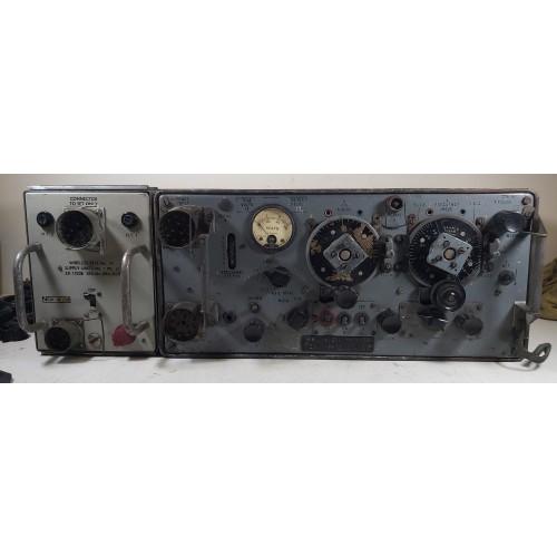 WW2 Army Military Radio Wireless Set 19 WS19 Mk3 with PSU No 1 Mk3 WW2 Army Military Radio Wireless Set 19 WS19 Mk3 with PSU No 1 Mk3