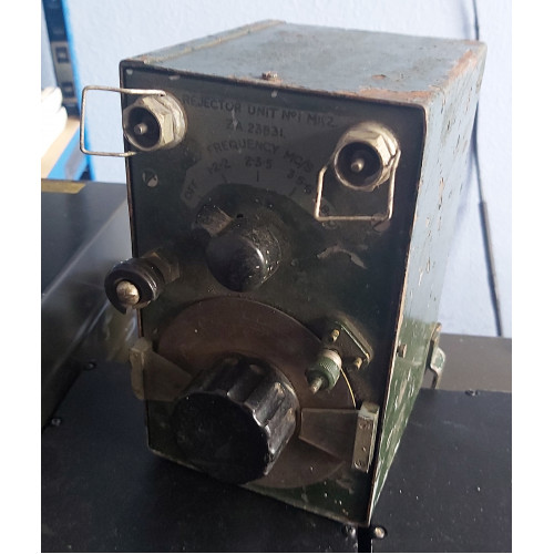 WW2 Army Military Radio Wireless Set 19 WS19 REJECTOR UNIT NO1 MK2 ZA23831 WW2 Army Military Radio Wireless Set 19 WS19 REJECTOR UNIT NO1 MK2 ZA23831